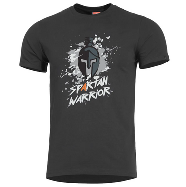T-Shirt unisex Pentagon con grafica Ageron Spartan Warrior